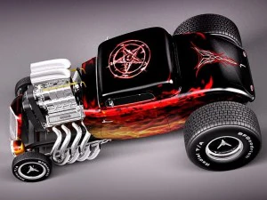 F1933 Hotwheels Hot Rod 3D Model