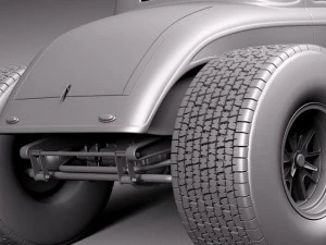F1933 Hotwheels Hot Rod 3D Model