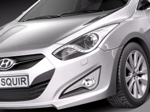Hyundai i40 Sonata 2012 Wagon 3D Model