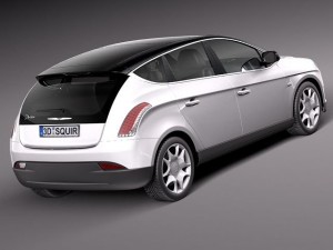 Chrysler Delta 2012 3D Модель