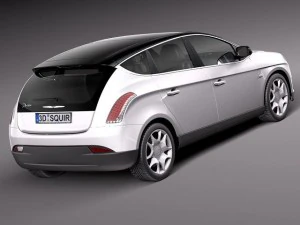 Chrysler Delta 2012 3D Model