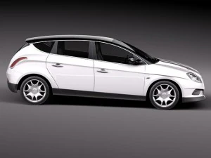 Chrysler Delta 2012 3D Model