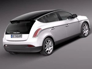 Chrysler Delta 2012 3D Model