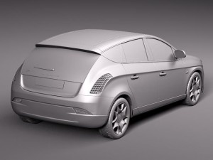 Chrysler Delta 2012 3D Модель