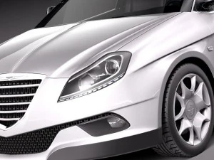 Chrysler Delta 2012 3D Model