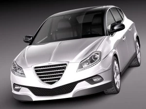 Chrysler Delta 2012 3D Model