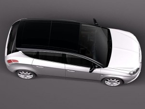 Chrysler Delta 2012 3D Модель