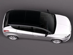 Chrysler Delta 2012 3D Model
