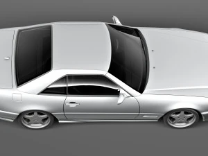 Mercedes-Benz SL500 r129 1989-2001 3D Model