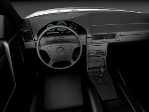 Mercedes-Benz SL500 r129 1989-2001 3D Model