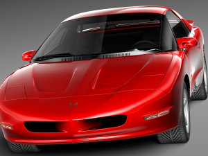 Pontiac Firebird Formula 1993-1997 Modelo 3D