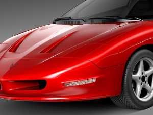 Pontiac Firebird Formula 1993-1997 Modelo 3D