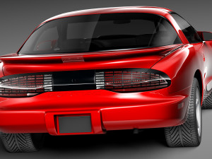 Pontiac Firebird Formula 1993-1997 Modelo 3D