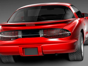 Pontiac Firebird Formula 1993-1997 3D Model