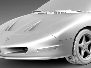 Pontiac Firebird Formula 1993-1997 3D Model