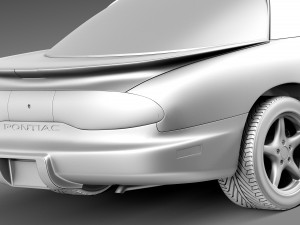 Pontiac Firebird Formula 1993-1997 Modelo 3D