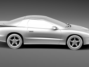 Pontiac Firebird Formula 1993-1997 Modelo 3D