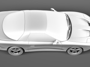 Pontiac Firebird Formula 1993-1997 Modelo 3D