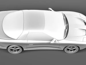 Pontiac Firebird Formula 1993-1997 3D Model