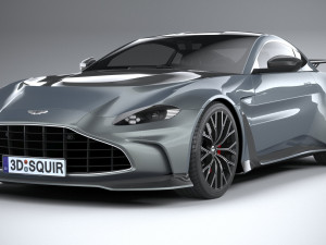 Aston Martin V12 Vantage 2023 3D Модель