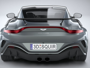 Aston Martin V12 Vantage 2023 3D Модель