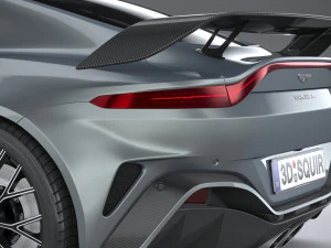 Aston Martin V12 Vantage 2023 3D Model