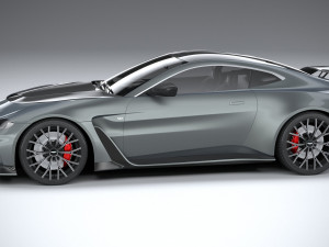Aston Martin V12 Vantage 2023 3D Модель