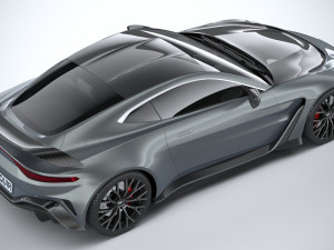 Aston Martin V12 Vantage 2023 3D Модель