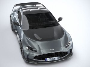 Aston Martin V12 Vantage 2023 3D Модель