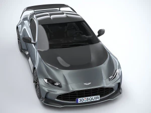 Aston Martin V12 Vantage 2023 3D Model