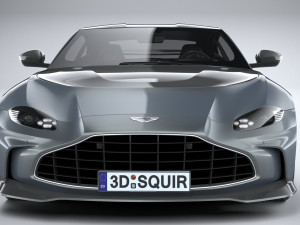 Aston Martin V12 Vantage 2023 3D Модель