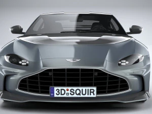 Aston Martin V12 Vantage 2023 3D Model