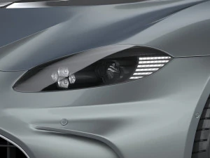 Aston Martin V12 Vantage 2023 3D Model