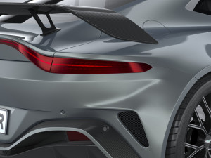 Aston Martin V12 Vantage 2023 3D Модель