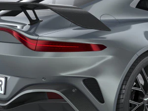 Aston Martin V12 Vantage 2023 3D Model