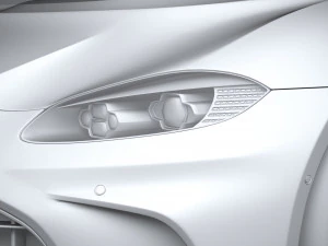 Aston Martin V12 Vantage 2023 3D Model