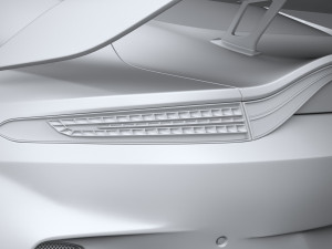 Aston Martin V12 Vantage 2023 3D Модель