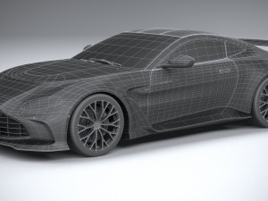 Aston Martin V12 Vantage 2023 3D Модель