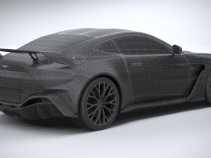 Aston Martin V12 Vantage 2023 3D Модель