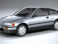 Honda Civic CRX II 1988 3D Models