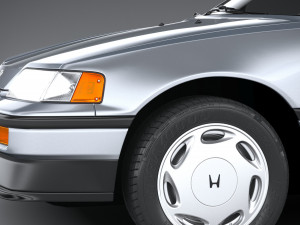 Honda Civic CRX II 1988 3D Model