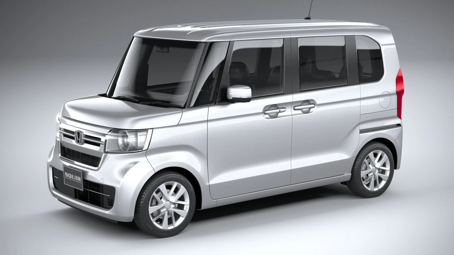 Honda N-Box 2022 3D Model .c4d .max .obj .3ds .fbx .stl .blend 
