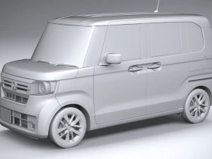 Honda N-Box 2022 3D Model