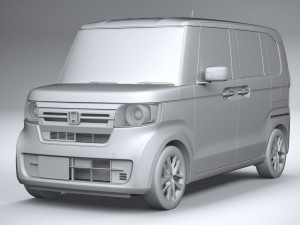 Honda N-Box 2022 3Dモデル in コンパクトカー 3DExport
