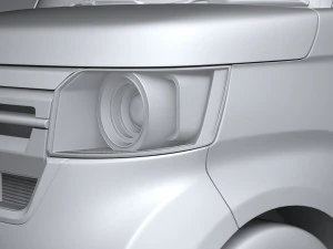 Honda N-Box 2022 3D Model