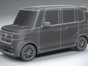 Honda N-Box 2022 3D Model