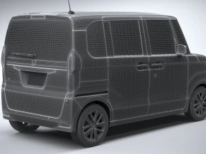 Honda N-Box 2022 3D Model