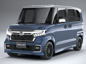 Honda N-Box Custom 2022 3D Model
