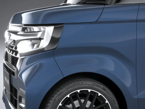 Honda N-Box Custom 2022 3D Model