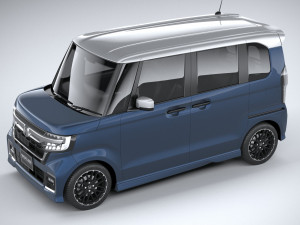 Honda N-Box Custom 2022 3D Model